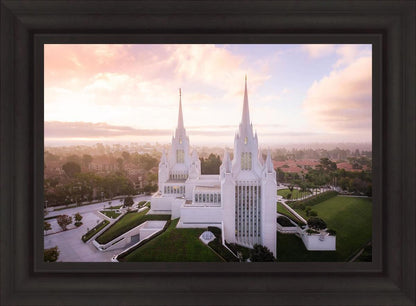 San Diego Morning Fog Aerial