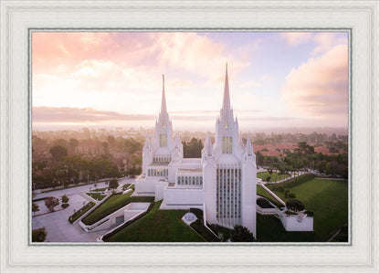 San Diego Morning Fog Aerial