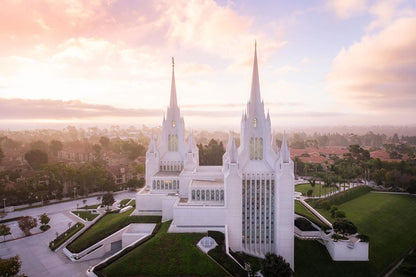 San Diego Morning Fog Aerial