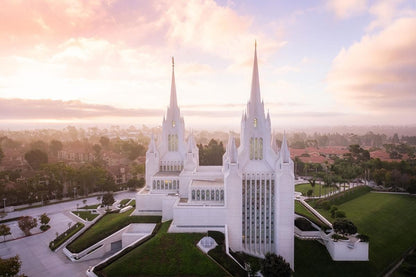 San Diego Morning Fog Aerial