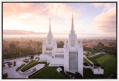 San Diego Morning Fog Aerial