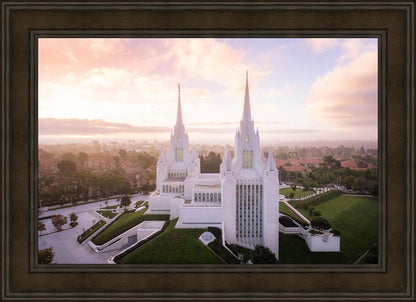 San Diego Morning Fog Aerial