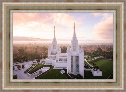 San Diego Morning Fog Aerial