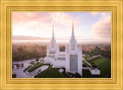San Diego Morning Fog Aerial