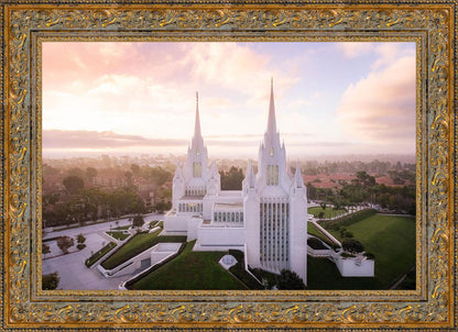 San Diego Morning Fog Aerial