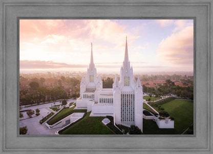 San Diego Morning Fog Aerial