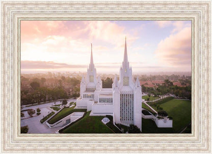 San Diego Morning Fog Aerial