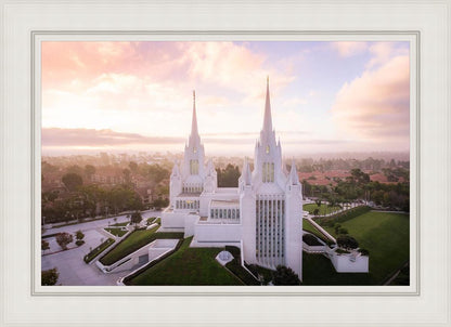 San Diego Morning Fog Aerial