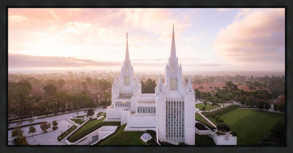 San Diego Morning Fog Aerial