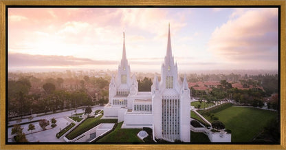 San Diego Morning Fog Aerial