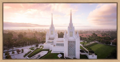 San Diego Morning Fog Aerial