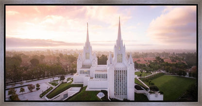 San Diego Morning Fog Aerial