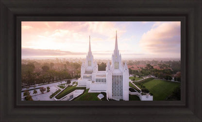 San Diego Morning Fog Aerial
