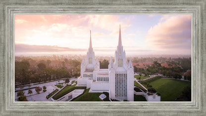 San Diego Morning Fog Aerial