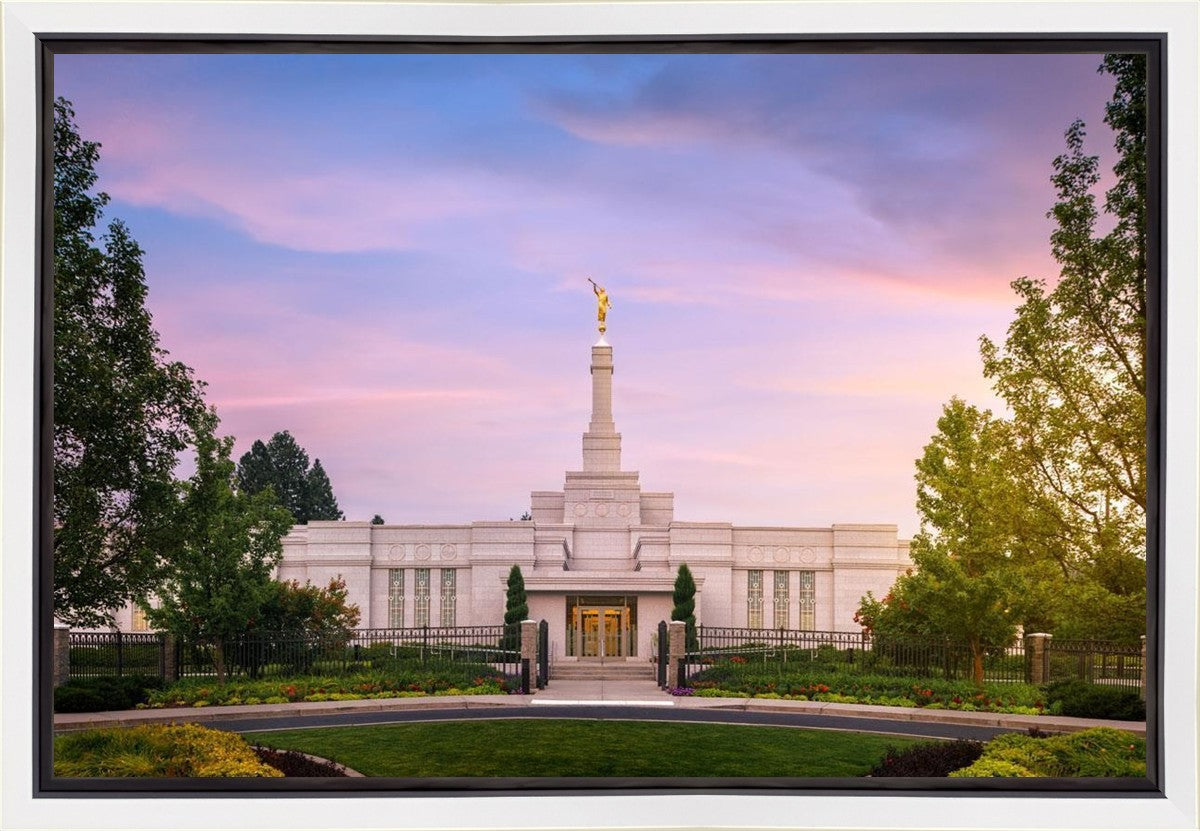 Spokane Pastel Morning Gallery Wrap