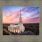Twin Falls Sunset Aerial