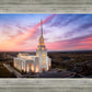 Twin Falls Sunset Aerial