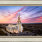 Twin Falls Sunset Aerial