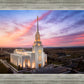 Twin Falls Sunset Aerial