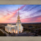 Twin Falls Sunset Aerial