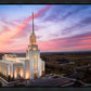 Twin Falls Sunset Aerial