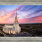 Twin Falls Sunset Aerial