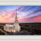 Twin Falls Sunset Aerial
