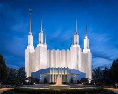 Washington DC Sapphire Glow