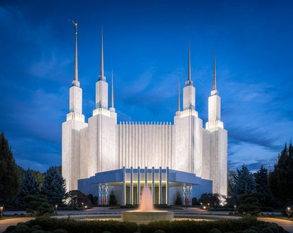 Washington DC Sapphire Glow