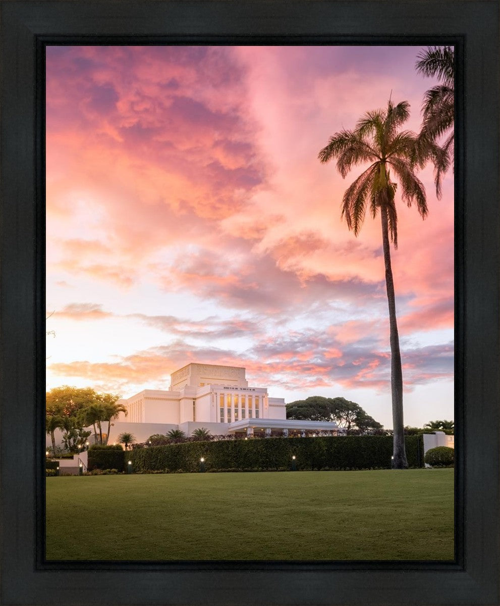 Laie Sunset Panorama