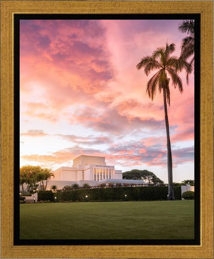 Laie Sunset Panorama