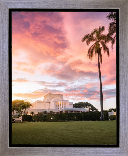 Laie Sunset Panorama