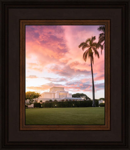 Laie Sunset Panorama