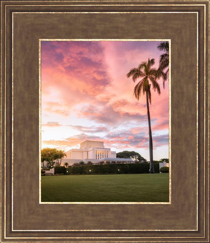 Laie Sunset Panorama