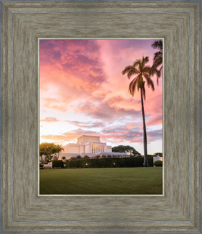 Laie Sunset Panorama
