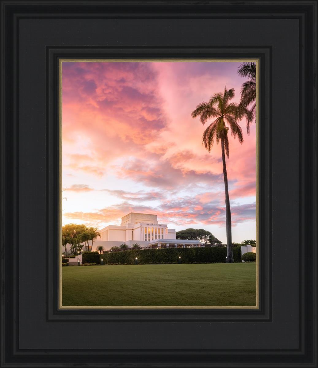 Laie Sunset Panorama