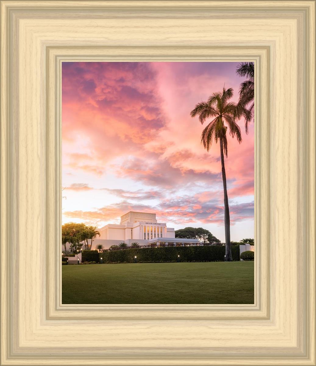 Laie Sunset Panorama