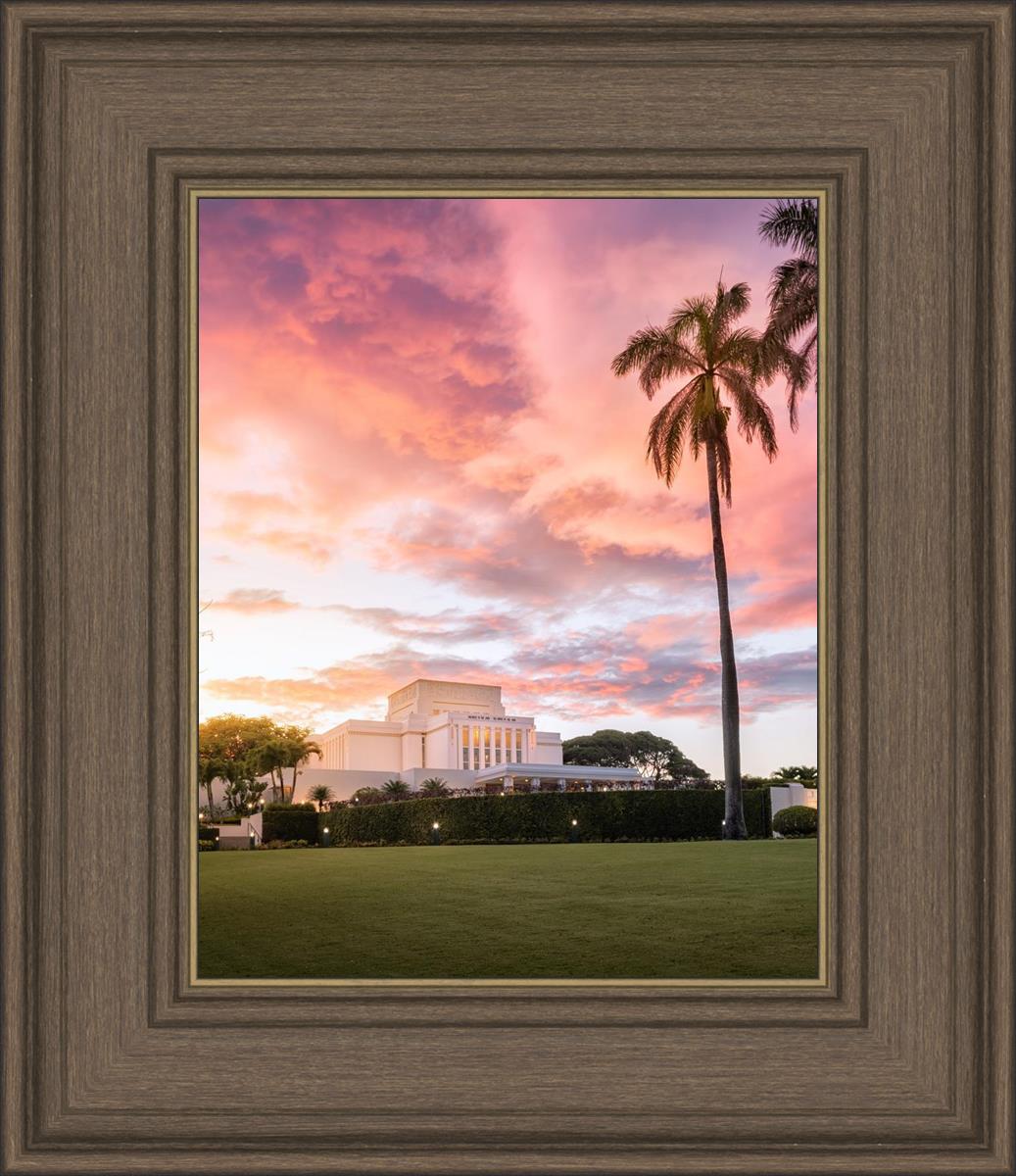 Laie Sunset Panorama