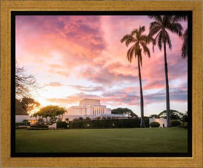 Laie Sunset Panorama