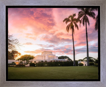 Laie Sunset Panorama