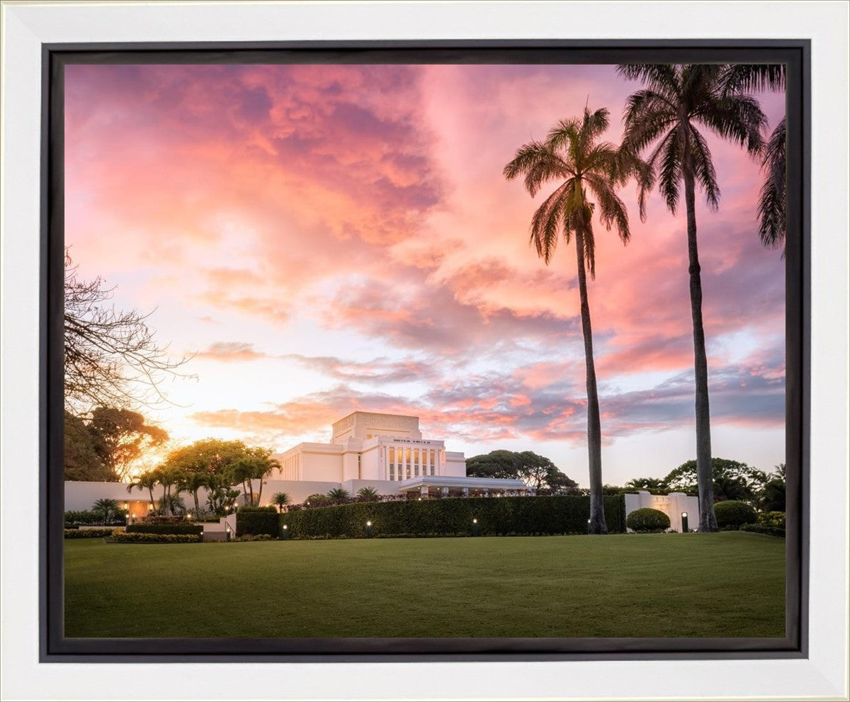 Laie Sunset Panorama