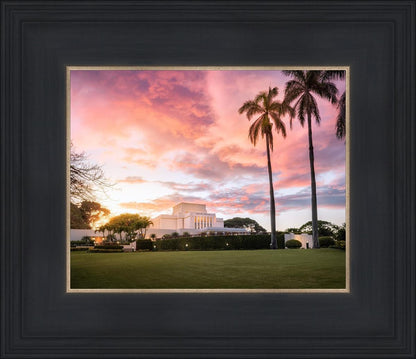 Laie Sunset Panorama