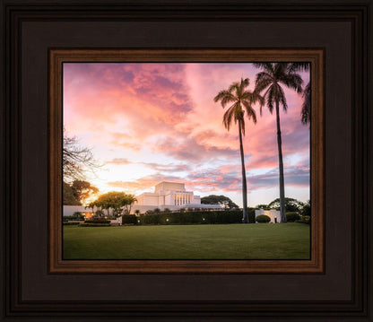 Laie Sunset Panorama
