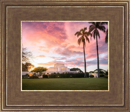 Laie Sunset Panorama
