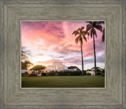 Laie Sunset Panorama