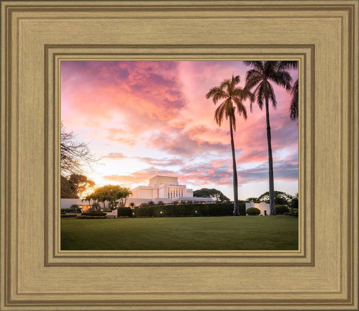 Laie Sunset Panorama