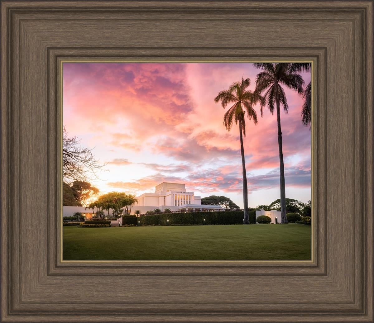 Laie Sunset Panorama