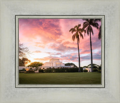 Laie Sunset Panorama