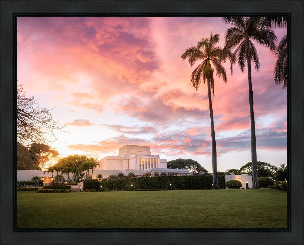 Laie Sunset Panorama