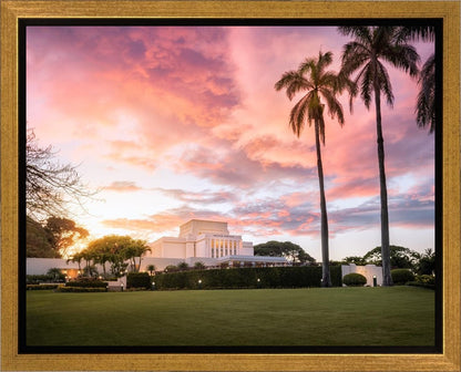 Laie Sunset Panorama